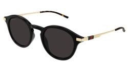 Gucci GG 1890S - 001 BLACK/GOLD grey