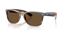 Ray-Ban RB 2132 NEW WAYFARER - 682533 BROWN&BLUE CAMUFLAGE dark brown