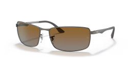 Ray-Ban RB 3498 N/A -  029/T5 GUNMETAL polarized brown