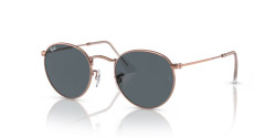 Ray-Ban RB 3447 ROUND METAL - 9202R5 ROSE GOLD blue
