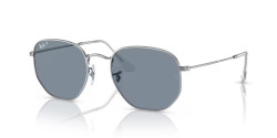 Ray-Ban RB 3548N HEXAGONAL - 003/02 SILVER polarized blue