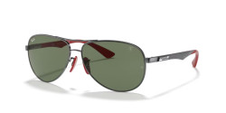 Ray-Ban RB 8313M FERRARI - F00171 GUNMETAL green classic