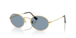 Ray-Ban RB 3547 OVAL - 001/56 ARISTA GOLD blue