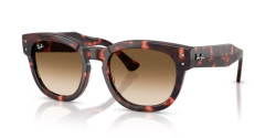 Ray-Ban RB 0298S MEGA HAWKEYE - 133451 PINK HAVANA clear gradient brown