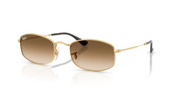 Ray-Ban RB 3832 - 001/51 ARISTA GOLD clear gradient brown