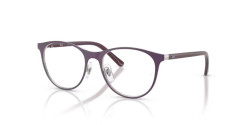 Ray-Ban Junior RY 9552V - 4098 MATTE VIOLET ON SILVER