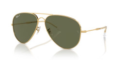 Ray-Ban RB 3825 OLD AVIATOR - 001/58 ARISTA GOLD polarized green