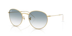 Ray-Ban RB 0103S ROUND REVERSE - 001/79 ARISTA GOLD clear gradient blue