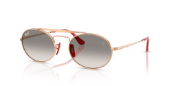 Ray-Ban RB 3775M - F13532 ROSE GOLD clear gradient grey