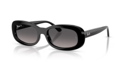 Ray-Ban RB 2221 - 901/M3 BLACK gradient grey polarized