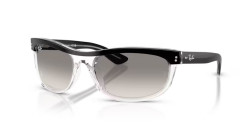 Ray-Ban RB 2489 BALORAMA - 129432 BLACK ON TRANSPARENT clear gradient grey