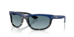 Ray-Ban RB 2489 BALORAMA - 14453M BLUE ON HAVANA blue gradient grey