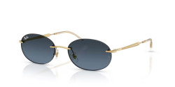 Ray-Ban RB 3767 - 001/4C ARISTA GOLD blue gradient dark grey