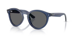 Ray-Ban RB 0505S - 6708GR TRANSPARENT NAVY BLUE dark grey