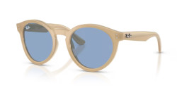 Ray-Ban RB 0505S - 678072 OPAL BEIGE light blue