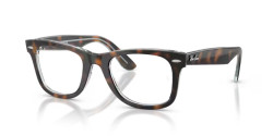 Ray-Ban RX 4340V WAYFARER - 8401 DARK HAVANA ON MULTICOLOUR