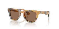 Burberry Junior JB 4002 - 416373 CHECK SAND dark brown