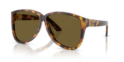 Miu Miu MU A08S - 14L09Z HONEY HAVANA dark brown
