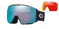 Gogle OAKLEY OO 7137 LINE MINER PRO M - 713701 MATTE BLACK prizm  sapphire iridium  +extra lens Prizm Torch Iridium