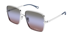 Chloe  CH 0324S - 003 SILVER green gradient