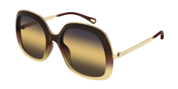 Chloe CH 0327S - 003 BROWN yellow gradient