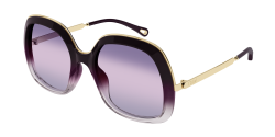Chloe CH 0327S - 004 BORDEAUX violet gradient