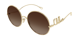 Chloe CH 0329S - 002 GOLD brown gradient