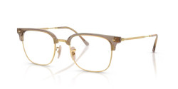 Ray-Ban RX 7216 NEW CLUBMASTER - 8471 BEIGE ON GOLD