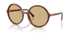 Miu Miu MU B02S - 26E10R STRIPED TOBACCO yellow
