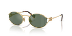 Miu Miu MU 52YS - 5AK04M GOLD green mirror internal silver