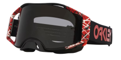 Gogle Oakley OO 7046 AIRBRAKE MX 7046G7 - Red eddie Dark grey