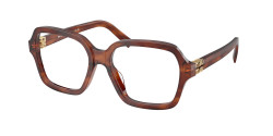 Miu Miu MU 03YV - 26E1O1 STRIPED TOBACCO