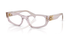Miu Miu MU 04YV - 12W1O1 MAUVE TRANSPARENT