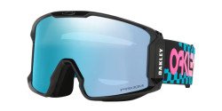Gogle OAKLEY OO 7070 LINE MINER L - 7070I2 CHEX BLACK prizm snow sapphire iridium
