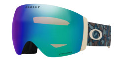 Gogle OAKLEY OO 7138 FLIGHT DECK PRO L - 713812 MATTE BLACK prizm snow argon iridium +extra lens prizm Sapphire Iridium
