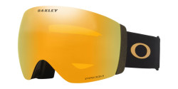 Gogle OAKLEY OO 7138 FLIGHT DECK PRO L - 713809 METALLIC BLACK GOLD prizm snow 24k iridium +extra lens prizm Iced Iridium