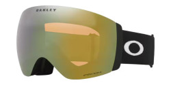 Gogle OAKLEY OO 7138 FLIGHT DECK PRO L - 713805 MATTE BLACK prizm sage gold iridium  +extra lens prizm Iced Iridium