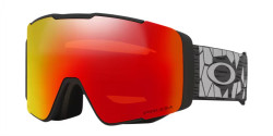 Gogle OAKLEY OO 7136 LINE MINER PRO L - 713614 BLACK REINFORCE prizm torch iridium +extra lens prizm Iced GBL