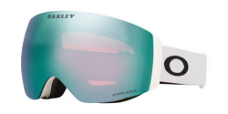 Gogle Oakley OO 7139 FLIGHT DECK PRO M - 713906 MATTE WHITE prizm snow sapphire iridium +extra lens Saga Gold