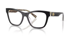 Dolce&Gabbana DG3430 - 3299 BLACK ON LEO BROWN