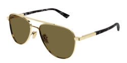 Gucci GG 1962S - 004 GOLD/HAVANA brown