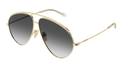 Gucci GG 1654S - 012 GOLD grey gradient