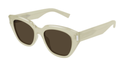 Saint Laurent SL 827 - 004 IVORY brown