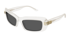Balenciaga BB 0432S - 003 WHITE grey