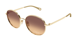 Chloe CH 0325S - 004 GOLD brown gradient double