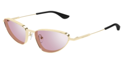 Alexander McQueen AM 0522S - 004 GOLD pink flash