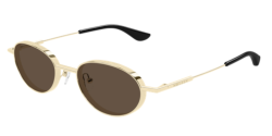 Alexander McQueen AM 0523S - 002 GOLD brown