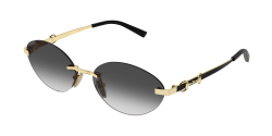 Gucci GG 2051S - 001 GOLD grey gradient