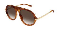 Chloe CH 0357S - 002 HAVANA brown gradient