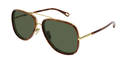 Chloe CH 0382S - 003 GOLD green